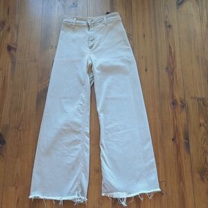 High waisted Zara ZW the marine jeans size 4 stone wash